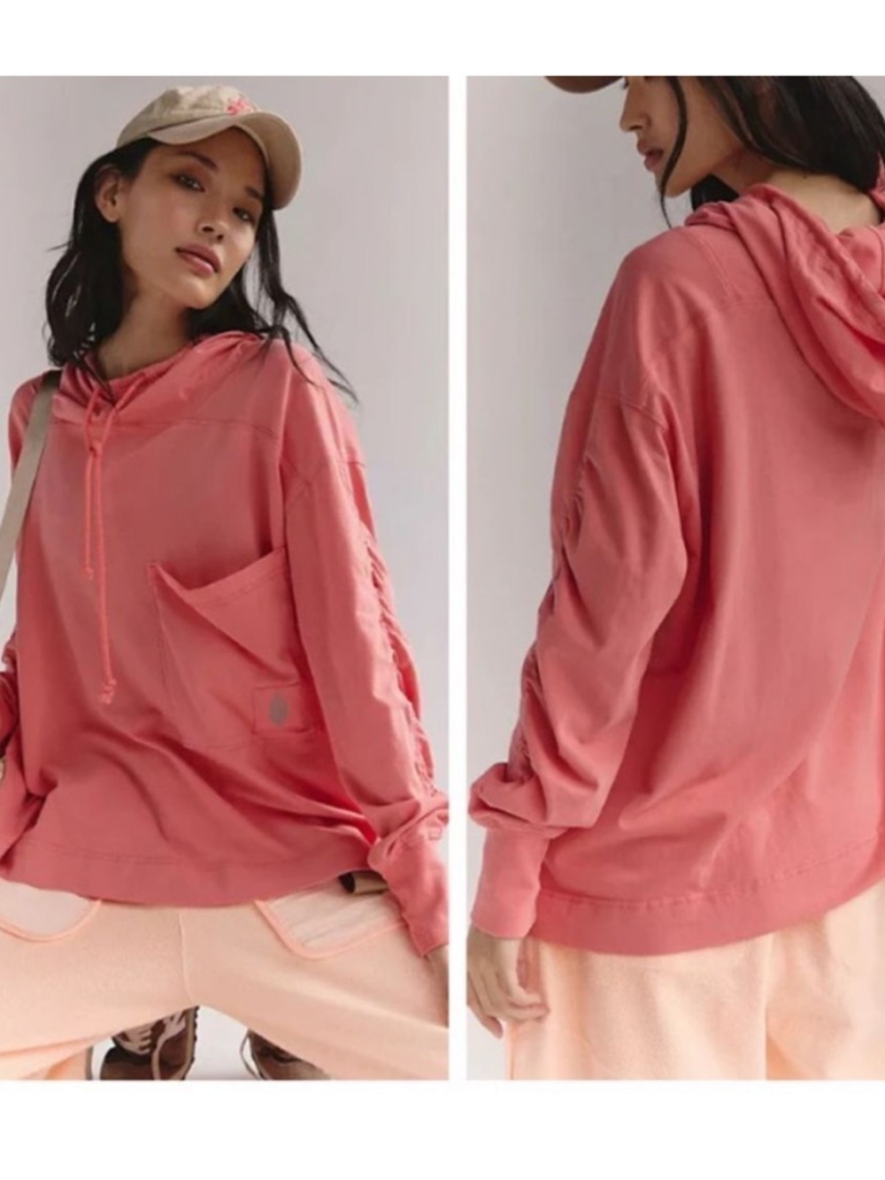 Free People Movement Women's Hot Shot Hooded Layer Oversized Jacket